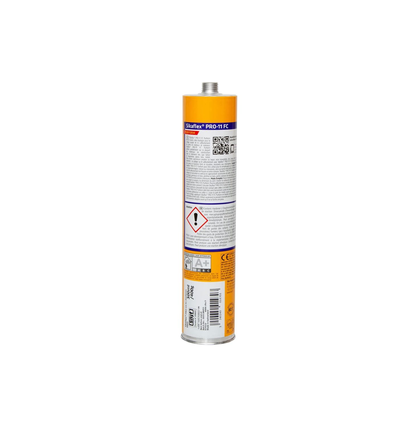Mastic colle SIKAFLEX PRO 11FC - 300ML GRIS – Image 2